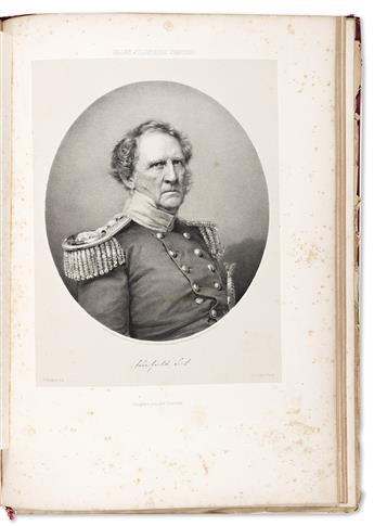 (PRESIDENTS--1850.) C.E. Lester, editor; after Brady. The Gallery of Illustrious Americans.